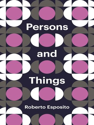 cover image of Persons and Things
